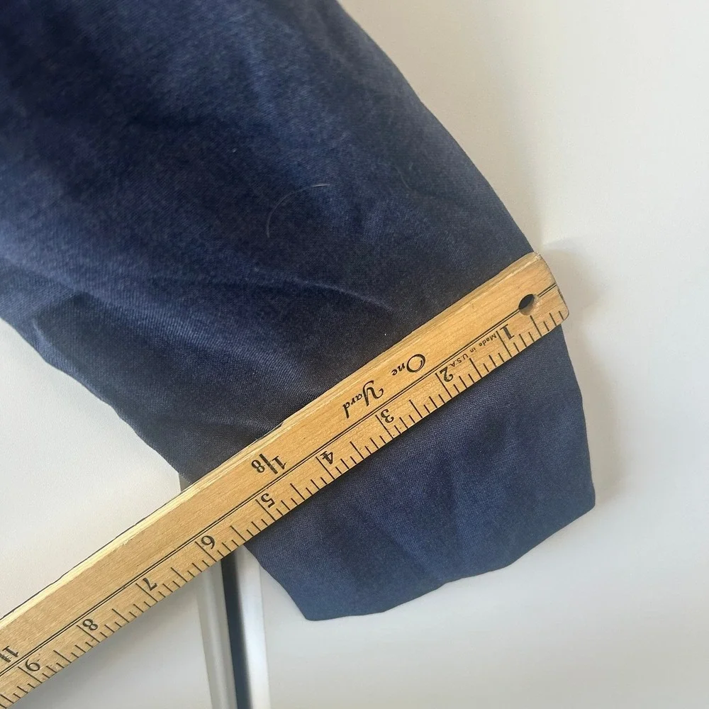 Vintage Navy Blue Military Dress Uniform Jacket Blazer Epaulettes 36R